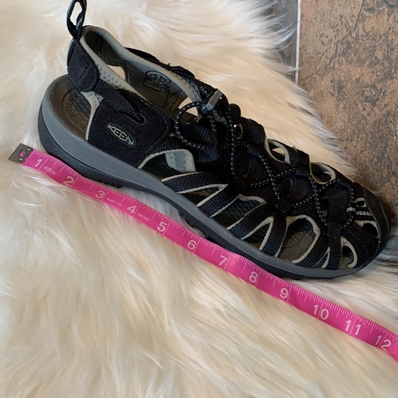 Keen Men Black Gray Anatomical Footbed Anti-Odor  Sandals 11 - Picture 11 of 11